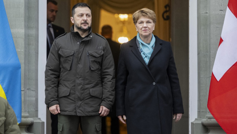 Elvetia va gazdui un summit global pentru „formula de pace” in conflictul Ucraina-Rusia, la cererea lui Volodimir Zelenski Imagine