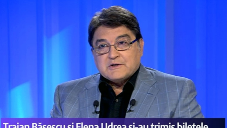 Emil Hurezeanu despre biletelul lui T. Basescu destinat E. Udrea: Nu cumva presedintele avea o cravata cu o camera de luat vederi cu care si-a filmat propriul bilet? Imagine