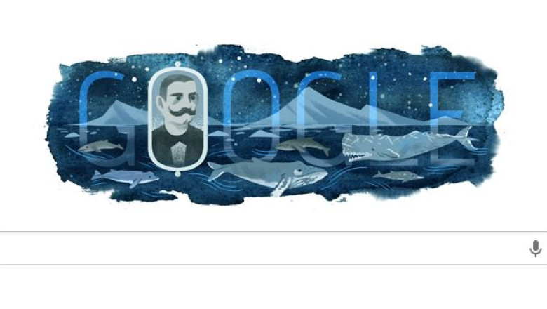 Emil Racovita, omagiat de Google. Logo-ul motorului de cautare sarbatoreste 145 de la nasterea savantului Imagine