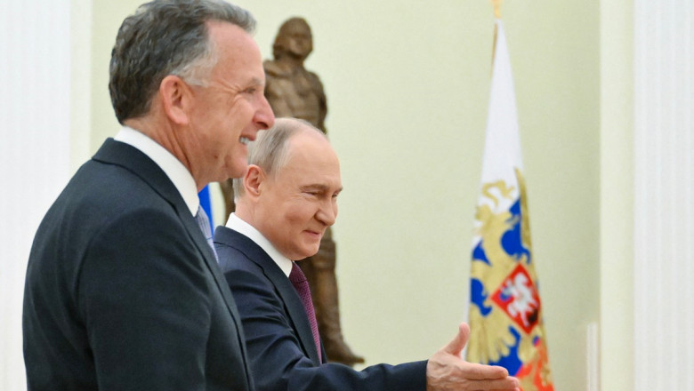 Emisarul lui Trump a ajuns la Moscova. Steve Witkoff a fost primit de Putin Imagine