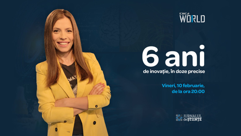 Emisiunea „Jurnalul de Stiinte” aniverseaza 6 ani de inovatie, in doze precise Imagine