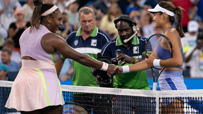 Emma Raducanu a eliminat-o pe Serena Williams la Cincinnati (WTA) Imagine