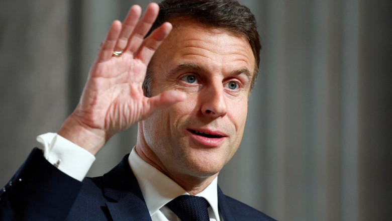 Emmanuel Macron a ajuns in Berlin. E prima vizita a unui sef de stat francez in Germania din ultimii 24 de ani Imagine