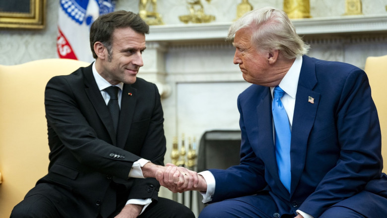 Emmanuel Macron considera „fragila” pauza tarifara acordata de Donald Trump Imagine