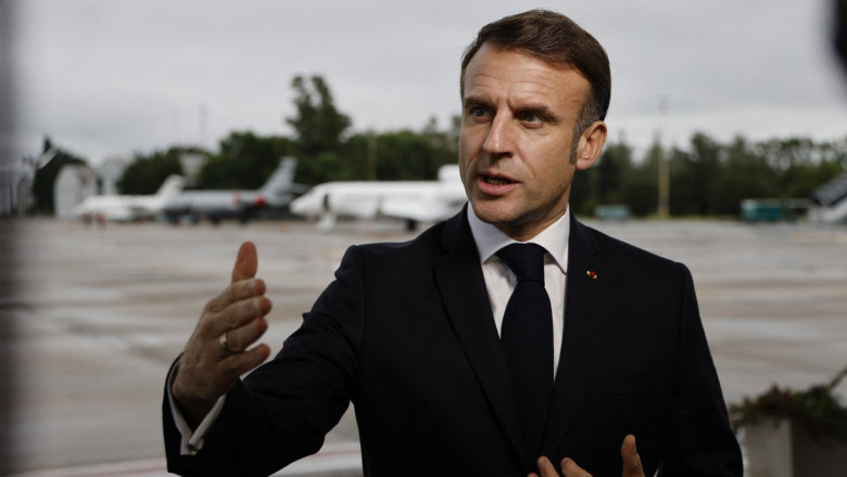 Emmanuel Macron: Putin nu vrea pacea si nu este pregatit sa o negocieze. Ceea ce tocmai a facut este un semn clar Imagine