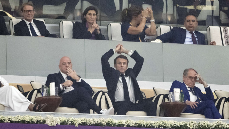 Emmanuel Macron se apara in scandalul participarii la meciul Frantei in Qatar: „Imi asum in totalitate” Imagine