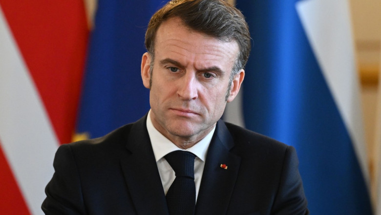 Emmanuel Macron va tine diseara un discurs adresat natiunii despre situatia internationala actuala. „E un moment de mare incertitudine” Imagine