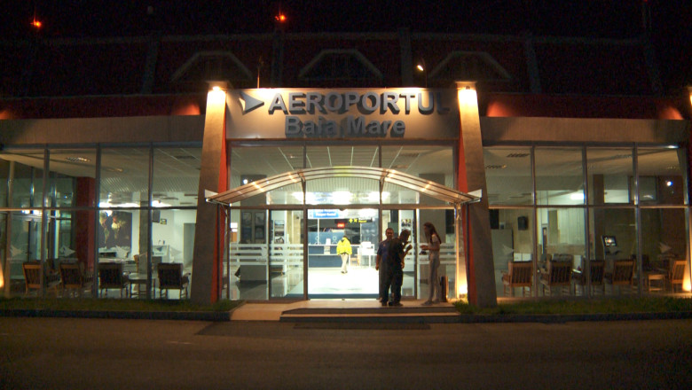 Emotii pe aeroportul din Baia Mare. Un avion cu probleme a fost asteptat de pompieri si ambulante Imagine