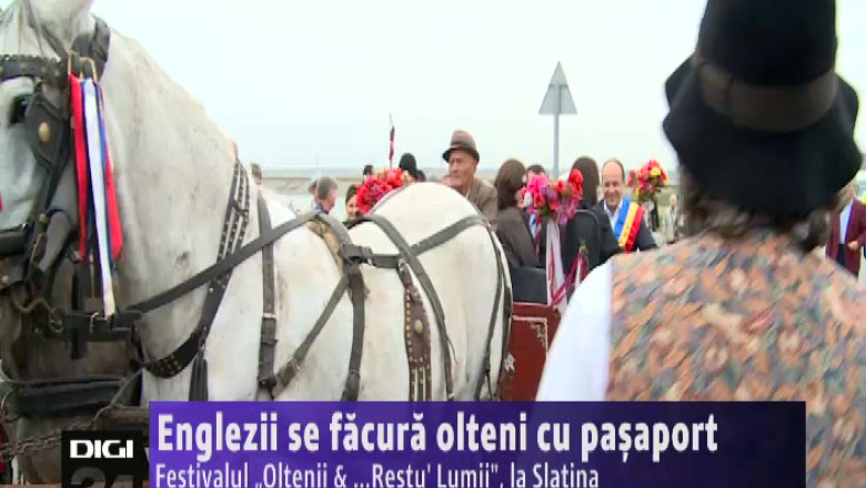 Englezii se facura olteni cu pasaport, la Slatina Imagine