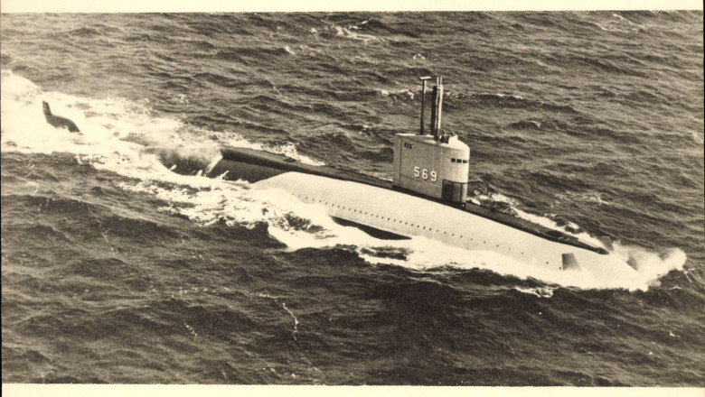 Epava unui submarin din al Doilea Razboi Mondial a fost descoperita in largul coastelor Japoniei Imagine