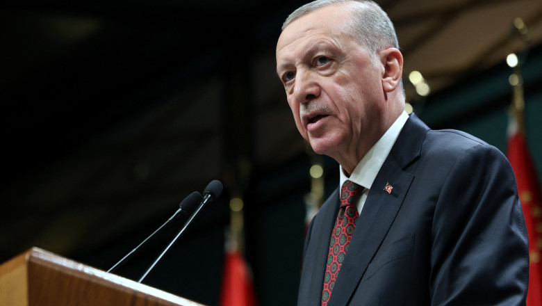 Erdogan acuza Israelul ca are arme nucleare „ascunse” si spune ca statele europene il sustin din cauza „rusinii pentru Holocaust” Imagine