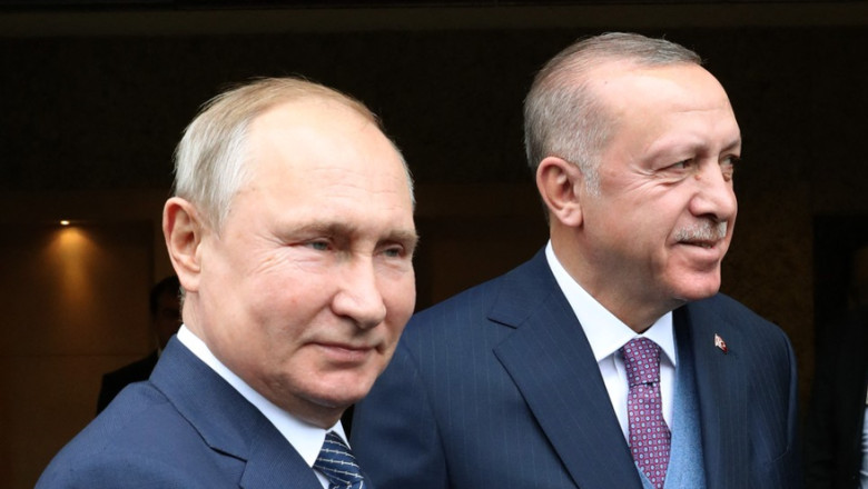 Erdogan negociaza cu Putin livrarea de gaz rusesc catre Slovacia prin gazoductul TurkStream Imagine