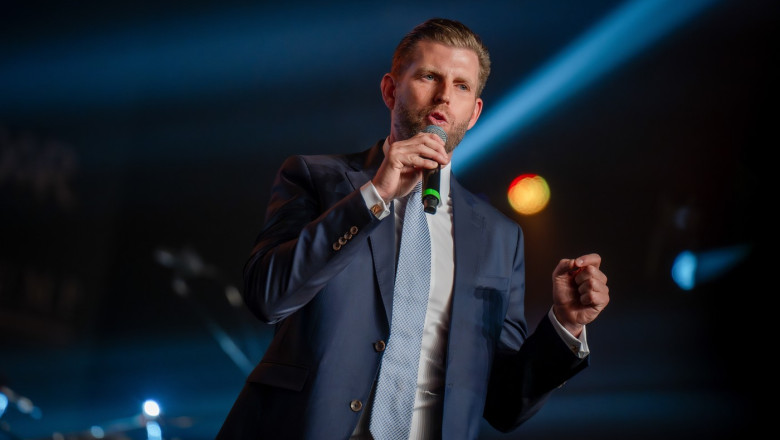Eric Trump critica dur sistemul bancar: SWIFT e un dezastru absolut. Pe blockchain se poate face totul mai bine Imagine
