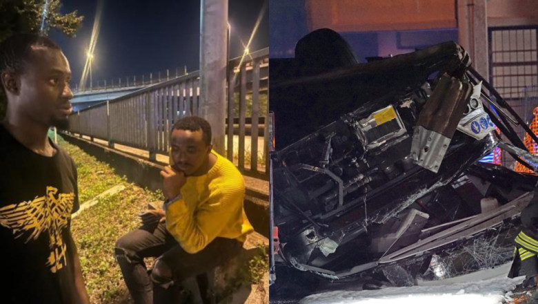 Eroii tragediei din Venetia. Doi tineri imigranti au intrat in foc pentru a scoate oamenii dintre fiare: Si eu am fost salvat din mare Imagine