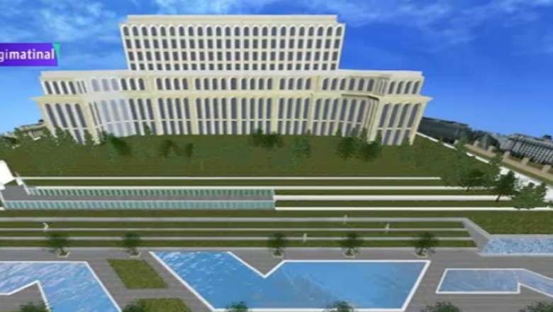 Esplanada exotica, in proiect la Parlament Imagine