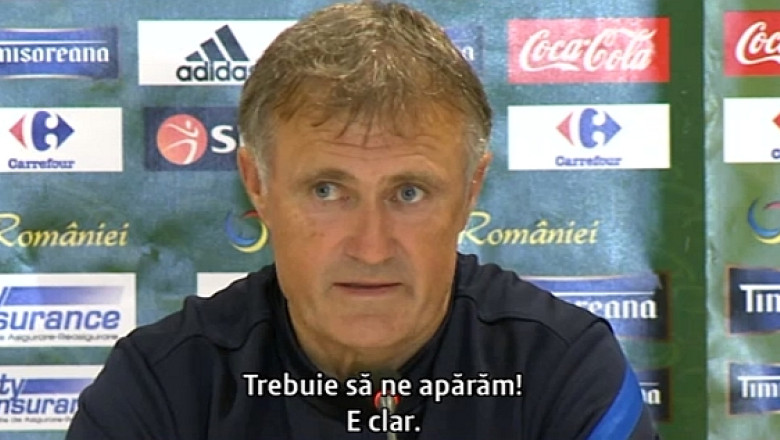 Estonia, singura nationala care a reusit sa ia un punct din meciurile cu Olanda. Selectionerul stie deja ce tactica va adopta Imagine