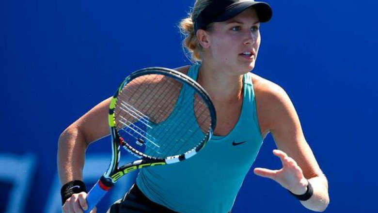 Eugenie Bouchard, adversara Simonei Halep in semifinale la Wimbledon, marea speranta a tenisului feminin canadian Imagine