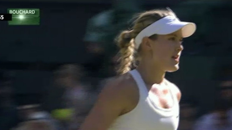 Eugenie Bouchard, dupa meciul cu Simona Halep: A fost un final de meci nebun Imagine