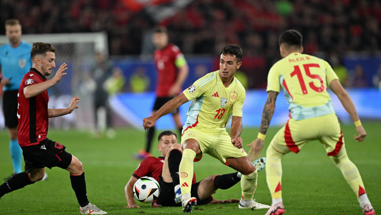 EURO 2024 Albania-Spania 0-1. Spaniolii se califica in optimi dupa trei victorii in grupe Imagine