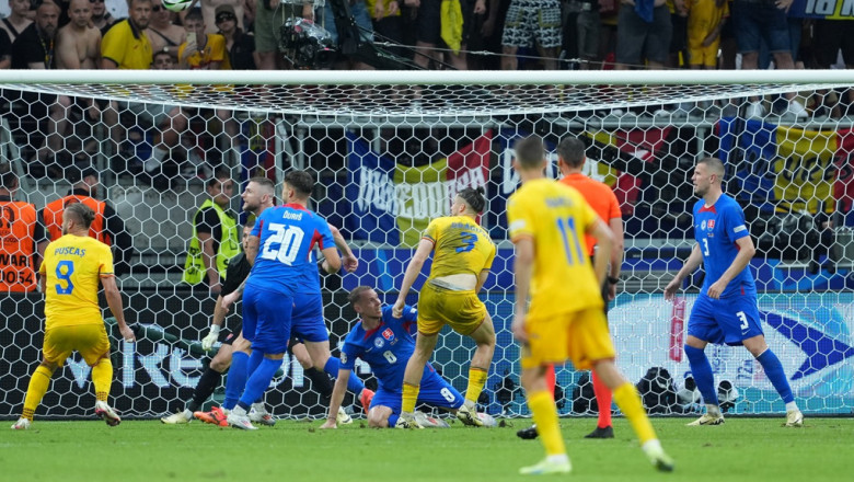 EURO 2024. Ce scrie presa straina dupa egalul dintre Romania si Slovacia, rezultat care a dus la calificarea ambelor echipe in optimi Imagine