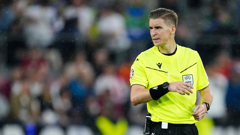 Euro 2024. Francezul Francois Letexier arbitreaza finala Spania - Anglia Imagine