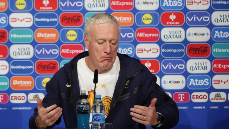 EURO 2024. Reactia lui Deschamps dupa ce stilul de joc al Frantei a fost criticat Imagine