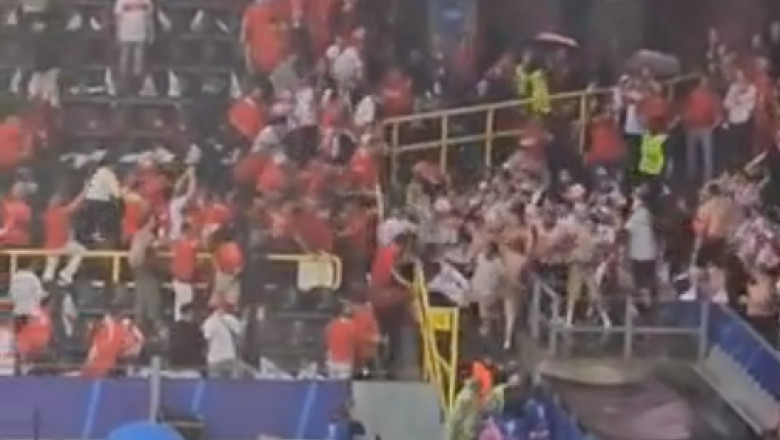 EURO 2024. VIDEO - Incidente intre fani inainte de meciul Turcia - Georgia Imagine