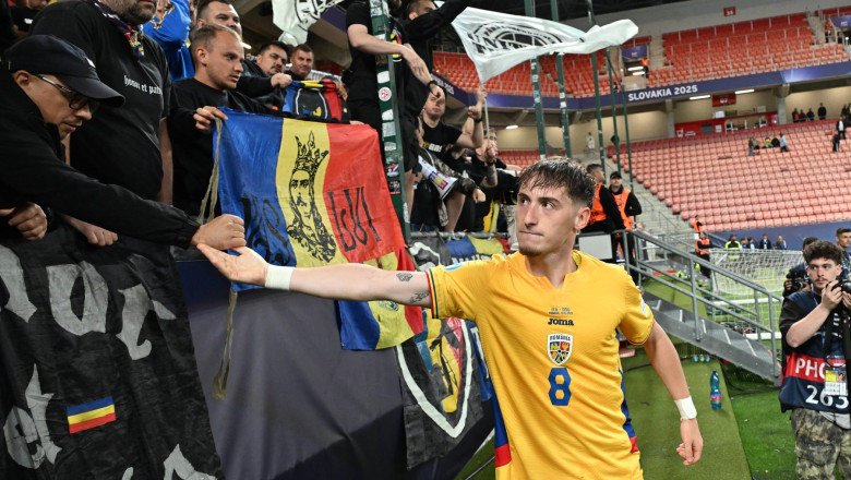 Euro 2025 U21 Spania – Romania, final: 2 - 1. „Tricolorii mici” au pierdut meciul in 3 minute. Dupa rosu, au urmat doua goluri Imagine