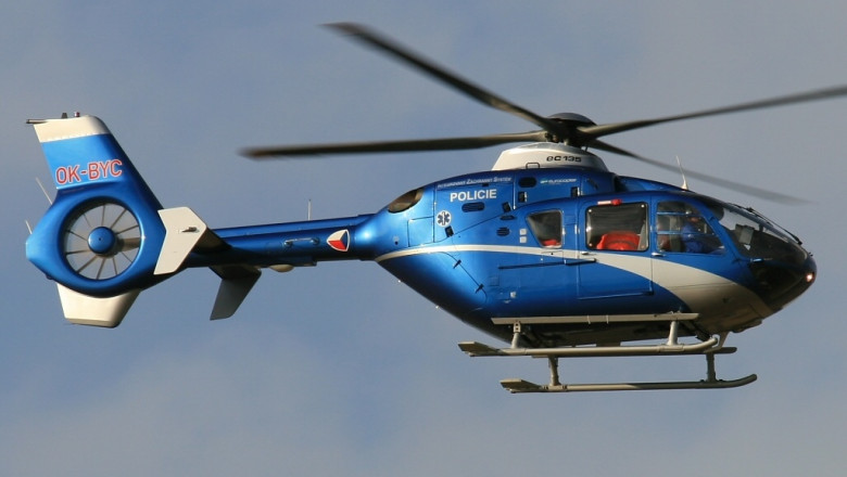 Eurocopter EC-135, serie neagra de accidente. In ultimii 16 ani, 57 de oameni au murit in 41 de accidente Imagine
