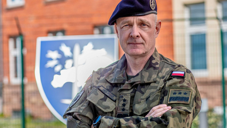 Eurocorps are un nou comandant. Cine este generalul polonez Piotr Blazeusz Imagine