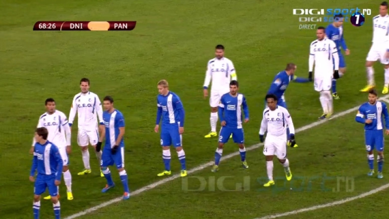Europa League. Dnepr – Pandurii: 4-1. Brazilianul Eric a inscris singurul gol al echipei lui Pustai Imagine