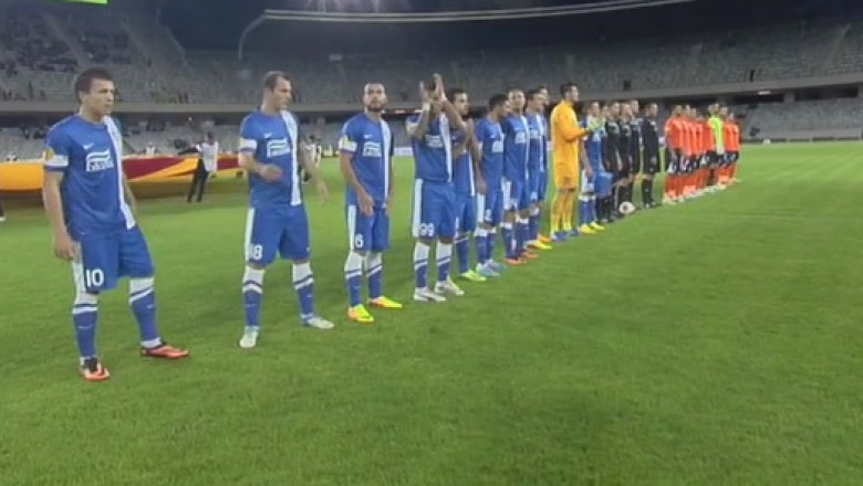 Europa League. Pandurii a pierdut primul meci din grupe, contra Dnepr, scor 0 - 1 Imagine