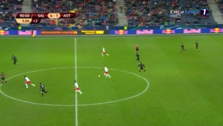 Europa League. Salzburg – Astra: 5-1. Infrangere fara drept de apel Imagine