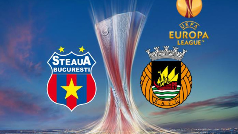 EUROPA LEAGUE. Steaua - Rio Ave 2-1, scor final. Rusescu a reusit dubla, Dell Valle a marcat pentru portughezi Imagine