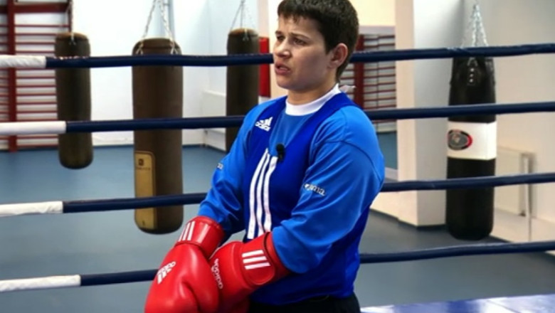 Europenele de box feminin. Steluta Duta: „Nu ma opresc pana la aur!” Imagine