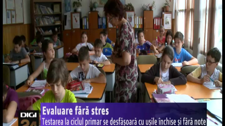 Evaluare fara stres. Testarea la ciclul primar se desfasoara cu usile inchise si fara note Imagine