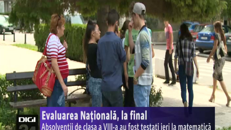 Evaluarea Nationala, la final Imagine