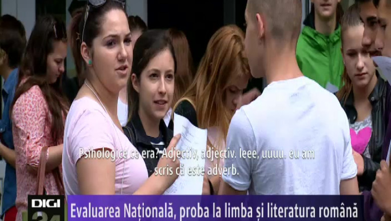 Evaluarea Nationala, proba la limba si literatura romana Imagine
