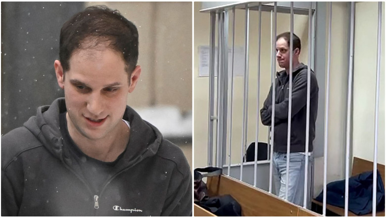 Evan Gershkovich ramane in inchisoare. Detentia jurnalistului american a fost prelungita de rusi Imagine