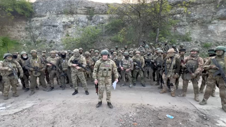 Evgheni Prigojin sustine ca mercenarii sai au capturat Bahmut. Armata ucraineana il contrazice si transmite ca inca se dau lupte Imagine