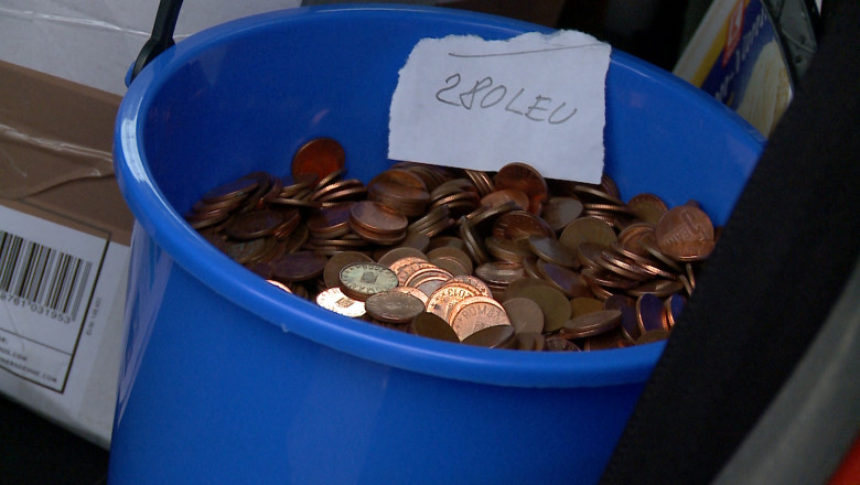EXCLUSIV. Amenda platita cu monede de 1, 5 si 10 bani Imagine