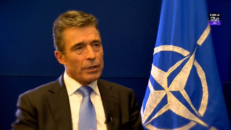 EXCLUSIV. Anders Fogh Rasmussen: Exista riscul unor conflicte in Marea Neagra pe exploatarea resurselor Imagine