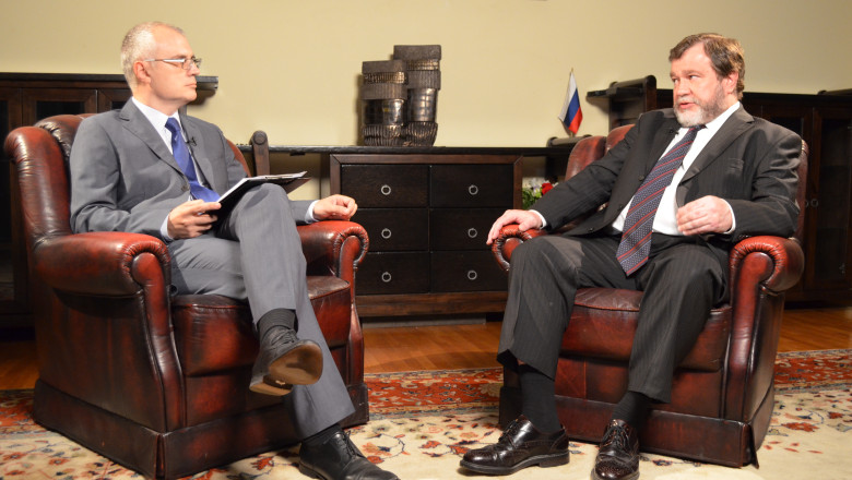 EXCLUSIV. Ce crede ambasadorul Rusiei la Bucuresti despre alegerile din Ucraina Imagine