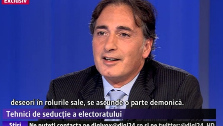 EXCLUSIV. Consultantul Nino Saviano: „Nu cred ca politicienii romani isi cunosc foarte bine alegatorii”  Imagine