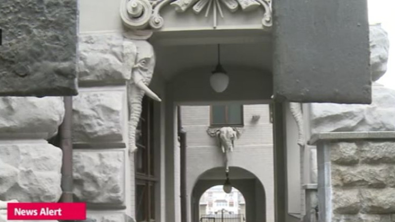 EXCLUSIV DIGI24. Primele imagini din palatul prezidential de la Kiev Imagine