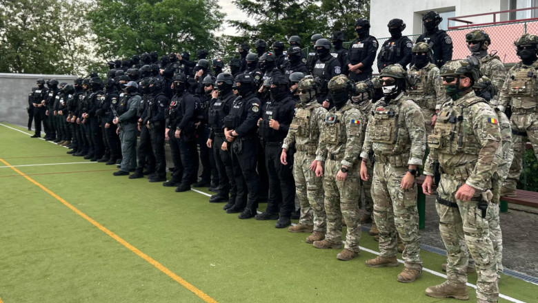 Exercitiu tactic de amploare la Botosani: Trupe speciale din Romania, Republica Moldova si Ungaria participa la „Blue Guardians”