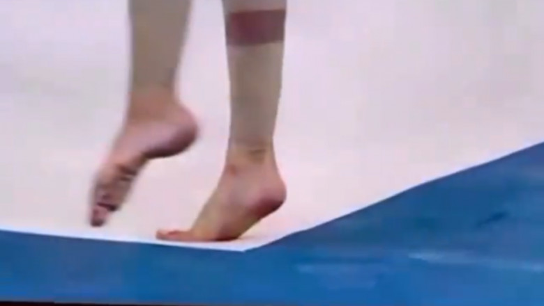 Exercitiul la sol al Sabrinei Voinea va fi reanalizat. Nadia Comaneci: I-am trimis imaginile presedintelui FIG Imagine