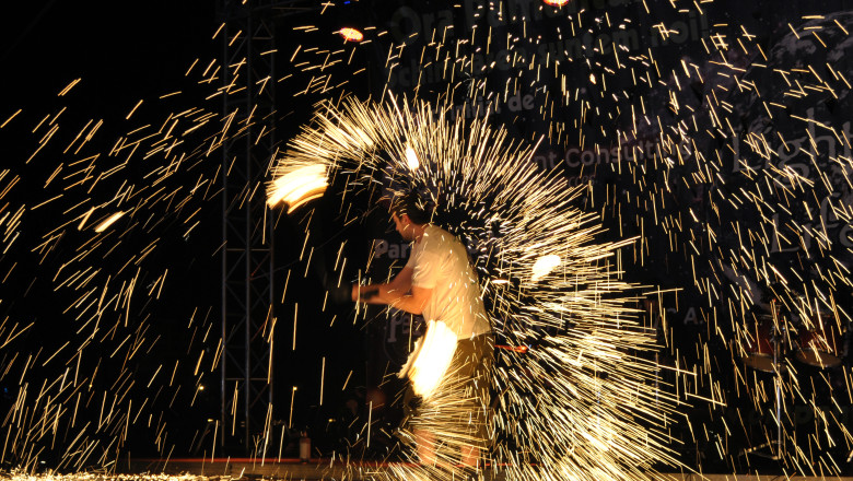 Experiment Digi24. Cat de periculoase sunt artificiile si petardele Imagine