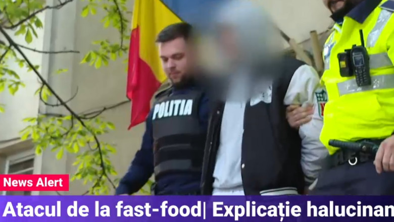 Explicatia halucinanta a agresorului care a injunghiat un vanzator la saormerie Imagine