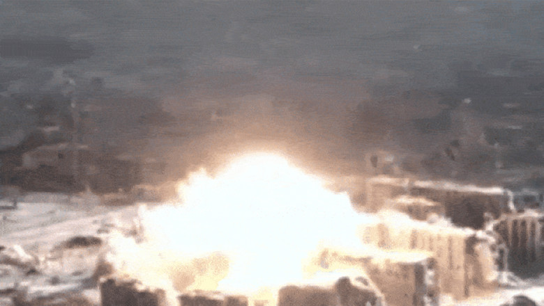 Explozie apocaliptica in Vovceansk. Bloggerii militari rusi spun ca este „tatal tuturor bombelor” Imagine